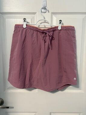 Reitmans Dusty Rose Athletic Skort with Drawstring | EUC | Size XL